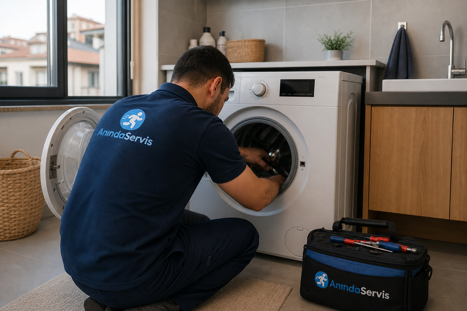 Anında Servis çamaşır makinesi servisi - Denizli LG Çamaşır Makinesi Servisi
